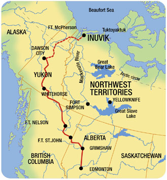 dempster-highway-map